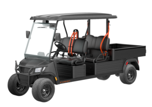 Fusion Utility 4 Medium Bed Four Passenger Electric Utility Cart