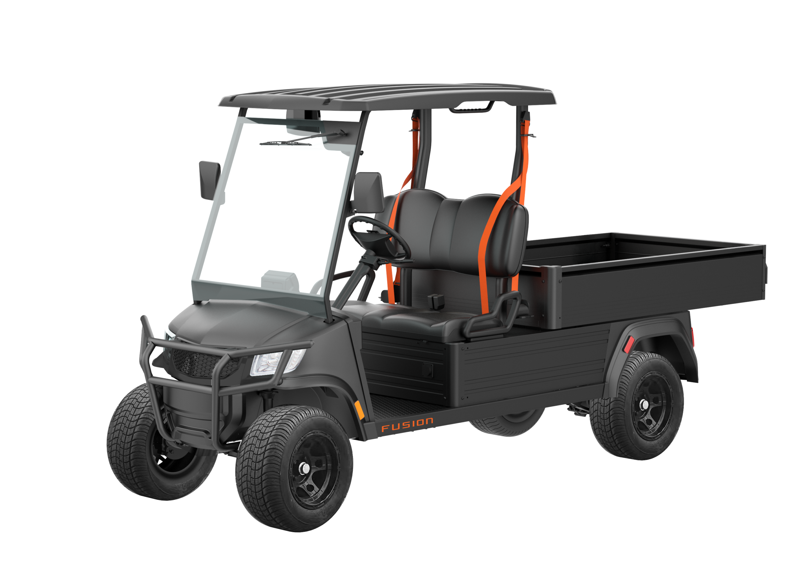 Fusion Utility Long Bed Two Passenger Electric Utility Cart